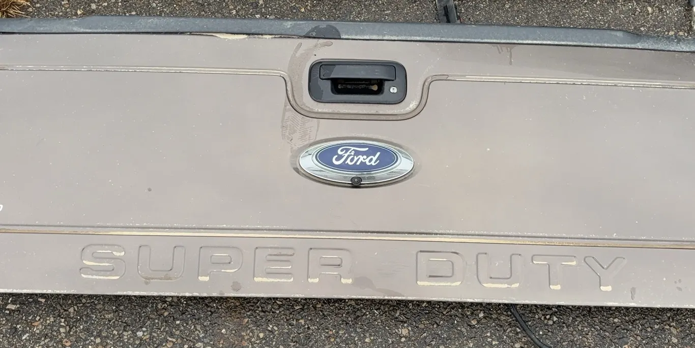 Ford Super Duty Tailgate with Integrated Backup Camera