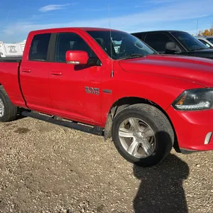 2015 Dodge Ram 1500 4X4 Sport Truck, 464,316km on Transmission, 209,439km on Engine, 5.7L Hemi, Red, *VIN 1C6RR7HT1FS574261 (P10-R2-S2348)