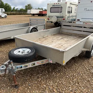 2017 H & H Trailer,  10' x 6'4"ATV Trailer, Silver, VIN 5JWA110118HN277066 (P10-R?-S1228)