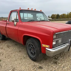 1984 GMC 1/2ton Truck, 6.2L, Diesel, 2wd, 291,065km, Red, *VIN 2GTEC14C3E1546763 (P10-R2-E-S568)