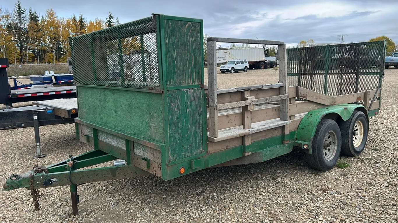 1997 PJ/SWS 16' Car Hauler Trailer, D. Green, *VIN 4P5CF1622V1116916 (P10-R3-W-S2328)