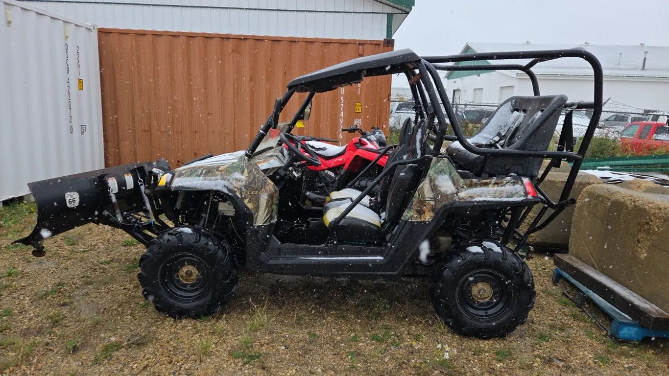 2011 Polaris RZR SXS 800 Side by Side ATV, 0.8L, 6,662km, Camo, *VIN 4XAVH76AXBB071261 (P9-Out-S2359)
