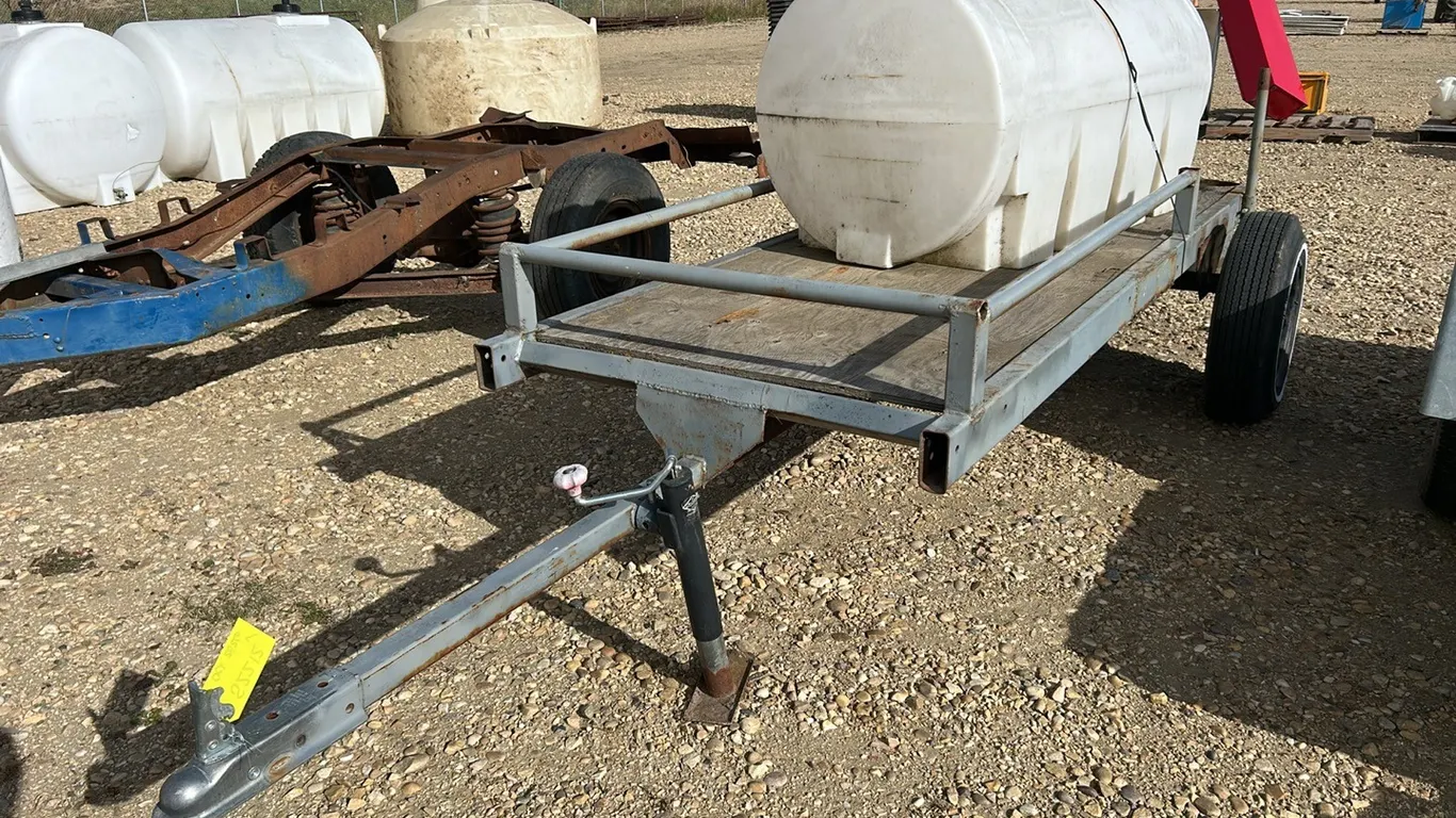 14' Homemade Trailer w/500L Water Tank (P10-R6-W-S2212)