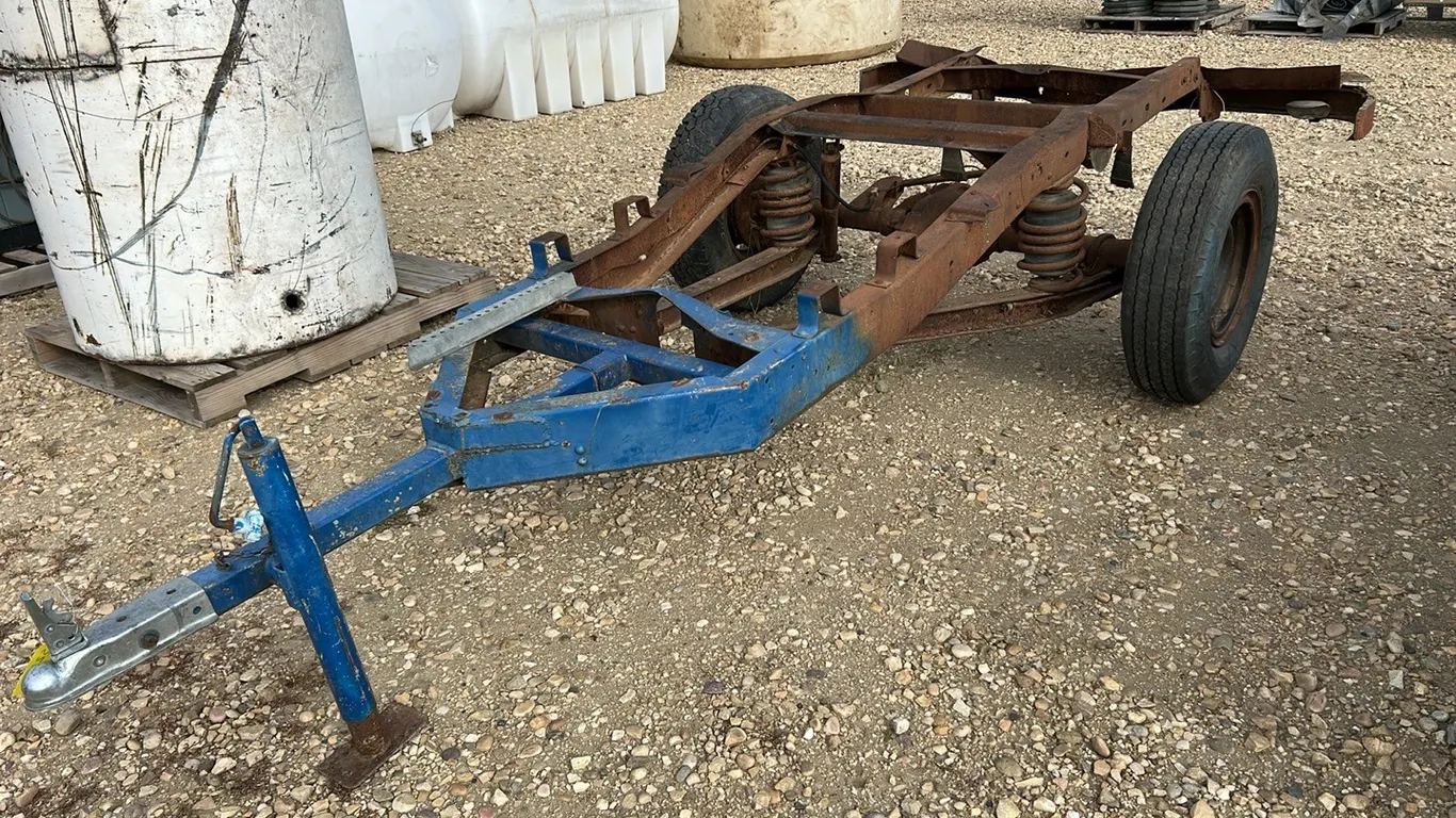 13' Homemade Trailer Frame (P10-R6-W-S2212)