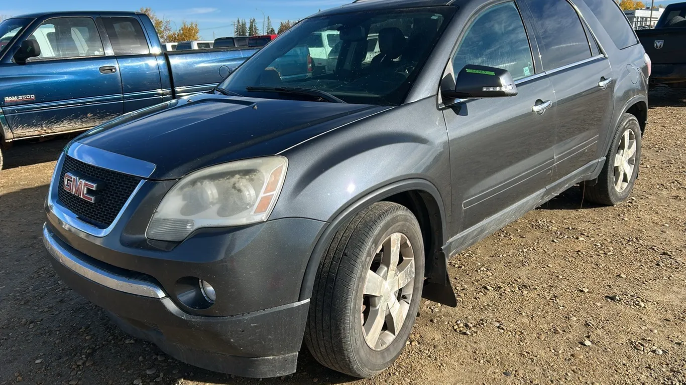 2012 GMC Acadia SLT SUV, V6, AWD, 272755km, Grey, Rebuilt Status, *VIN 1GKKVRED8CJ325671 (P10-R2-S2355)