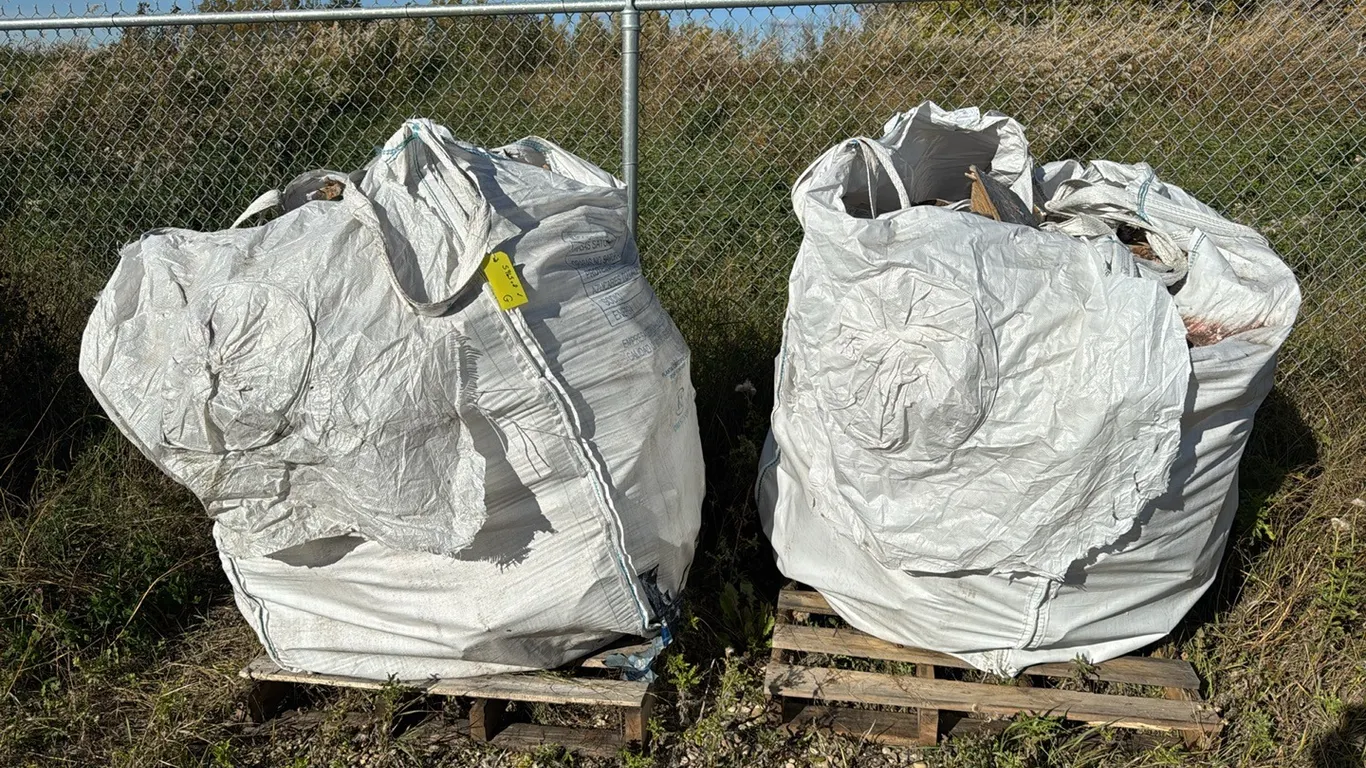 Qty 2 Premium Birch Firwood, 1/3 Cord in Each Bag, Marked G (P10-NF-4-S965)