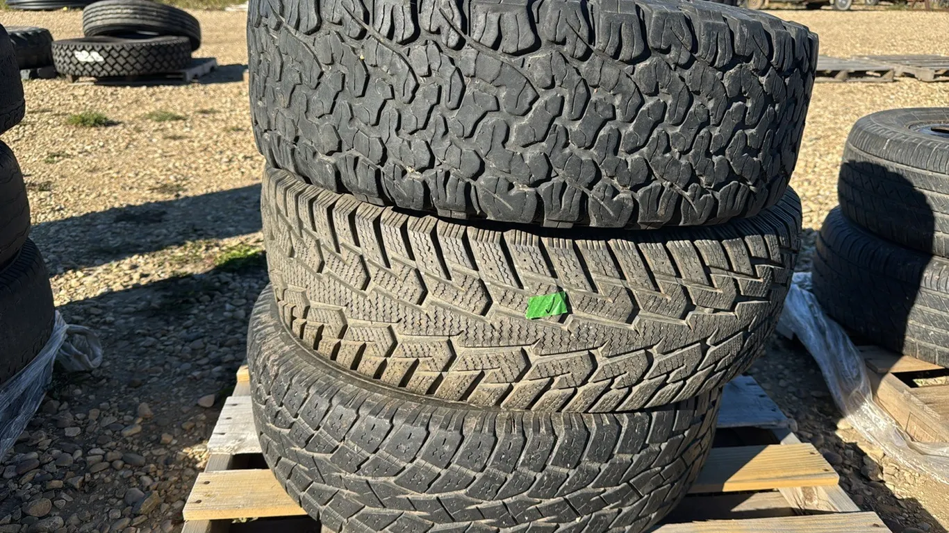 3 Tires, No Rims LT245/75 R16, LT275/70 R18, P265/70R17 (P10-R10-E-S2042)