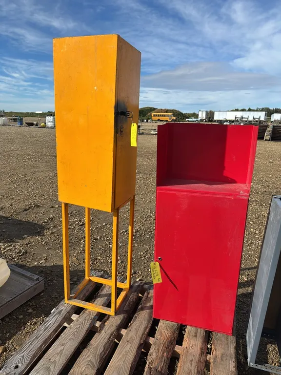 2 Steel Cabinets (P10-R6-E-S228)