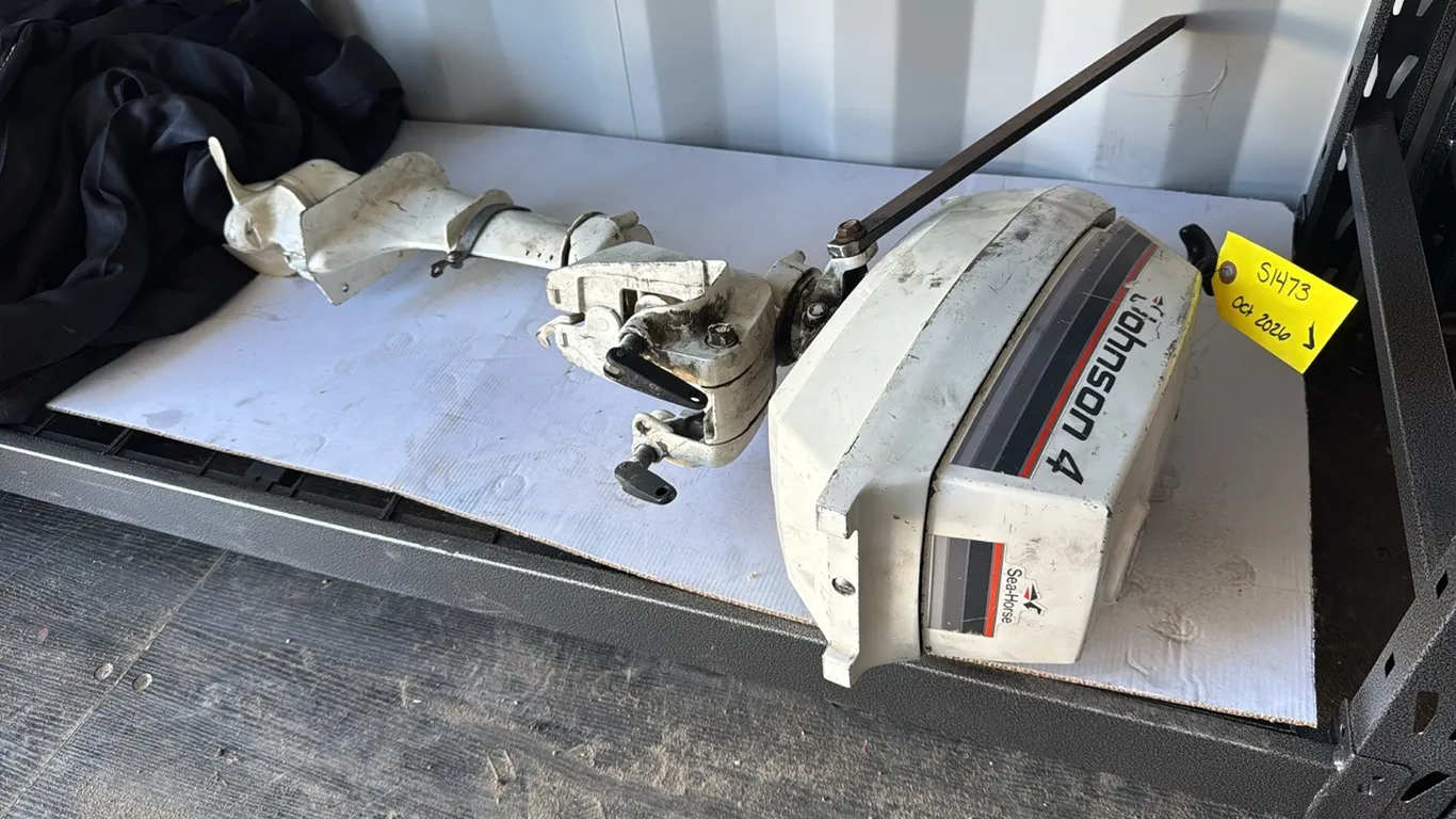Johnson #4 Boat Motor (P10-SCB-S1473)