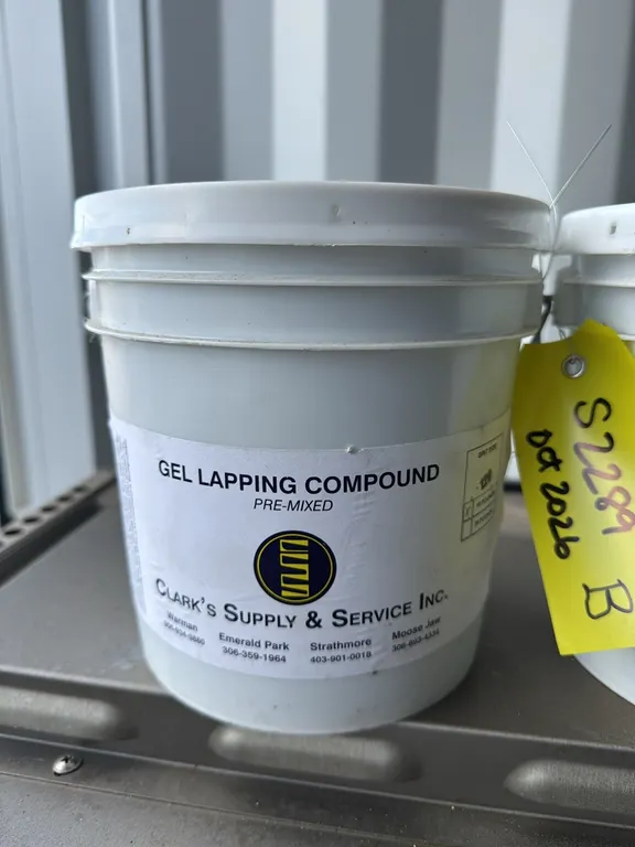 2 Pails of Grinding Compound, Marked B (P10-SCB-S2289)