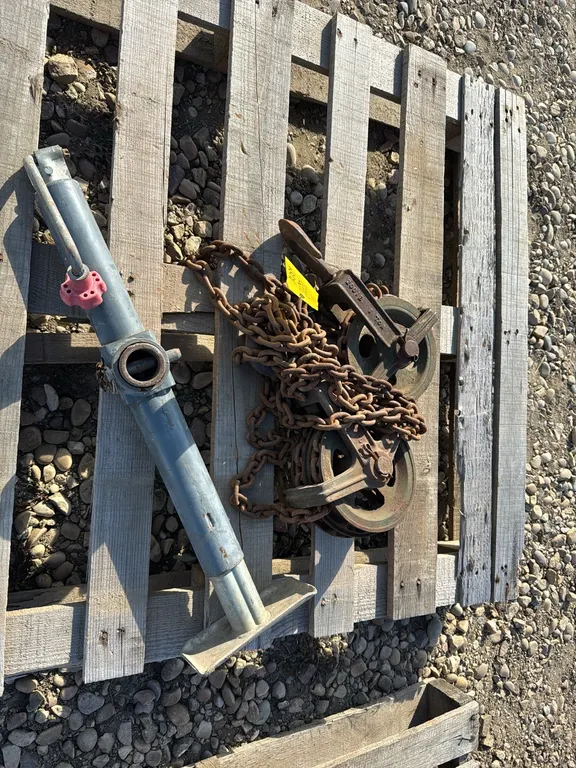 Block & Tackle & Weld on Trailer Jack (P10-R6-E-S2321)