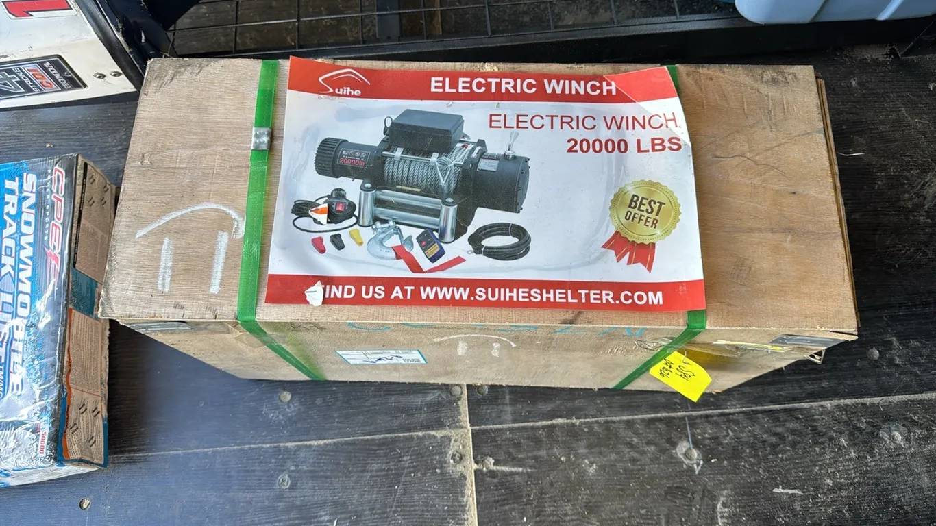 New 20,000lbs Electric Winch (P10-SCC-S84)