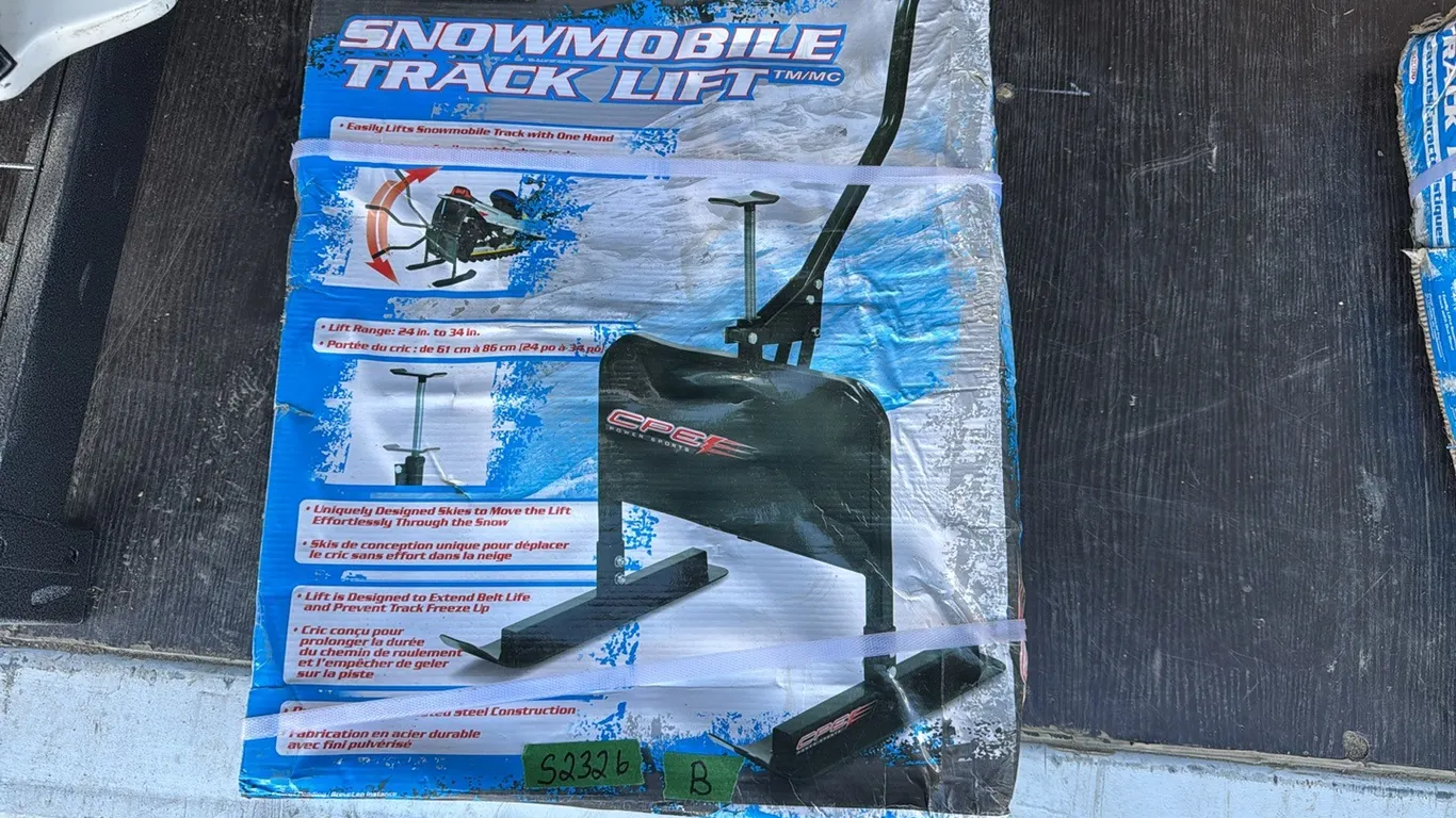 Snowmobile Track Lifter, Marked B (P10-SCC-S2326)