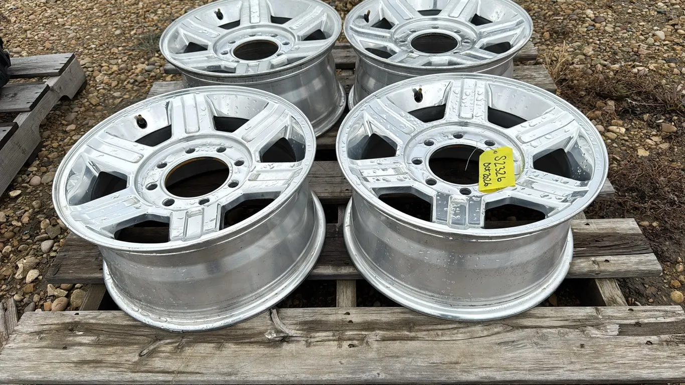 Set of 4 Rims, 8 Bolt (P10-R10-R9-W-S2326)