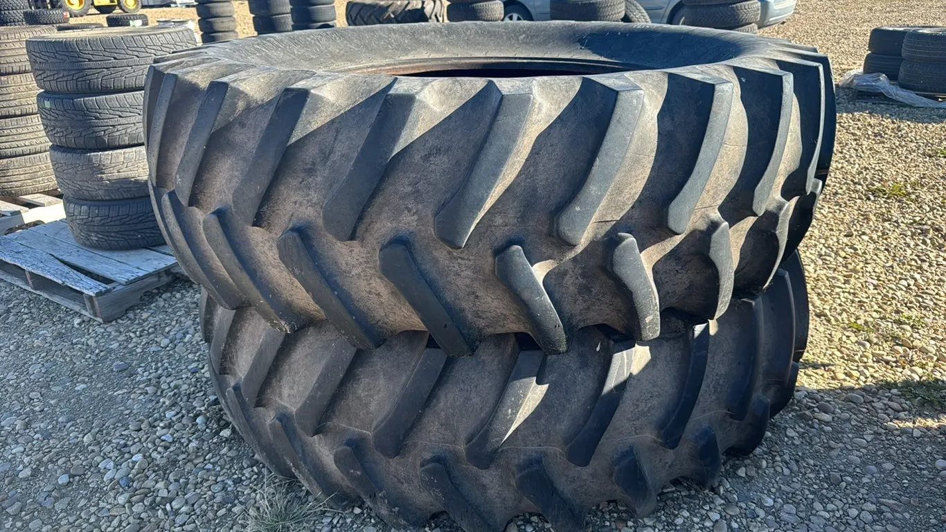 2 Qty 20.8 - 38 Tractor Tires (P10-R10-W-S172)