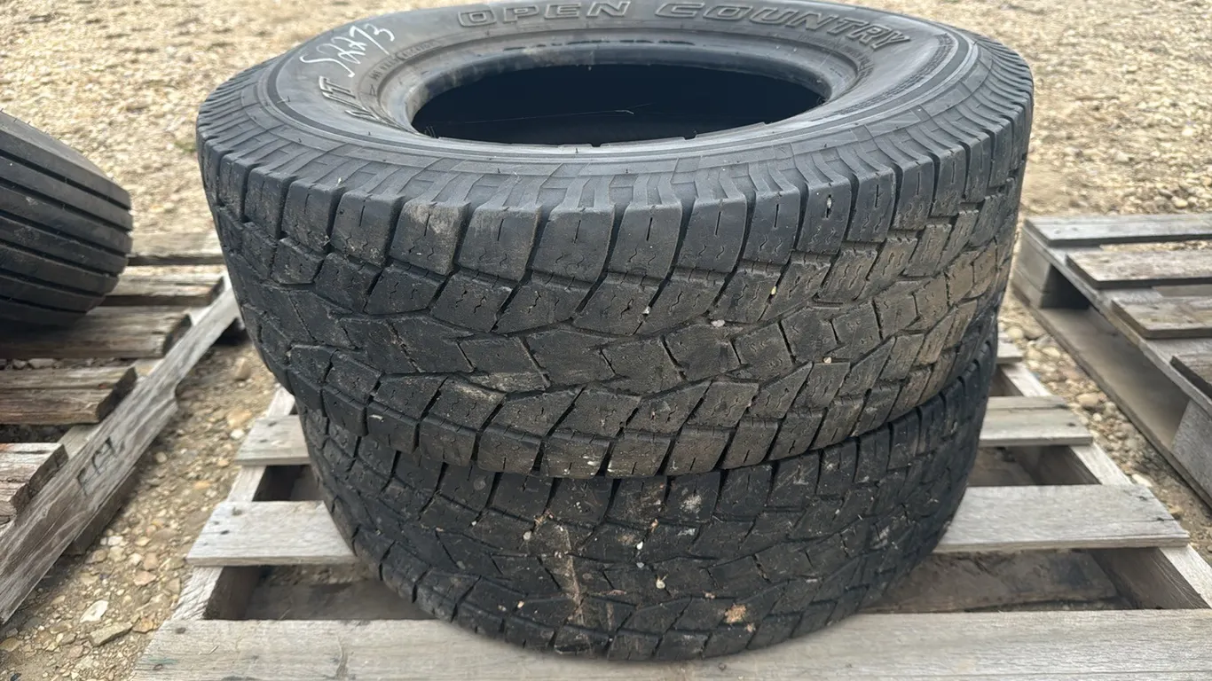 2 Qty Tires Toyo at Open Country LT245/75R16 (P10-R10-W-S2273)