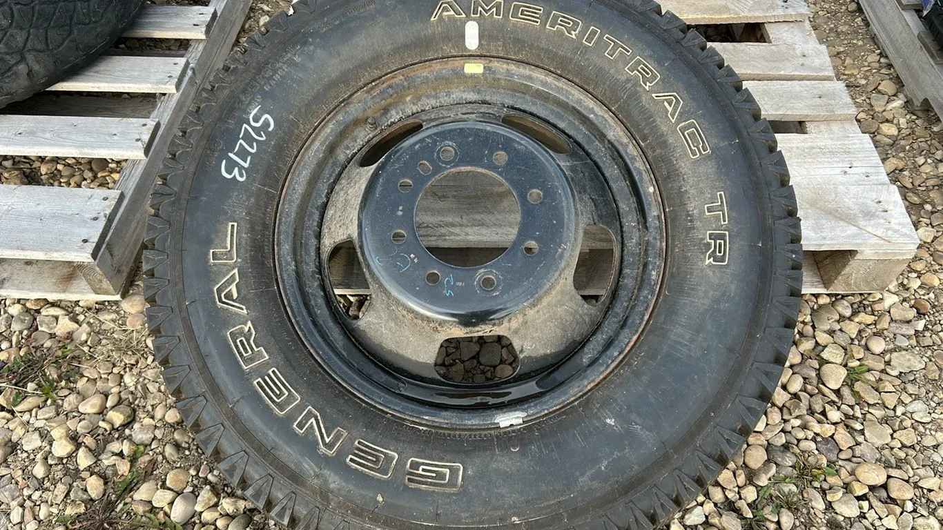 Americtrac TR General Tire on Rim LT 235/80 R17 (P10-R10-W-S2273)