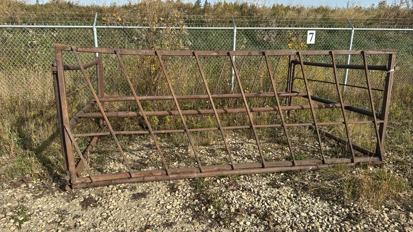 Bale Feeder, Holds 2 Bales , Marked A (P10-NF-7-S1896)
