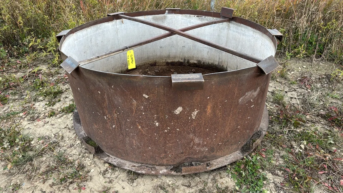 5' x 2" Steel Stock Tank, 5/16 Floor & 1/8 Side (P10-NF-7-S1896)