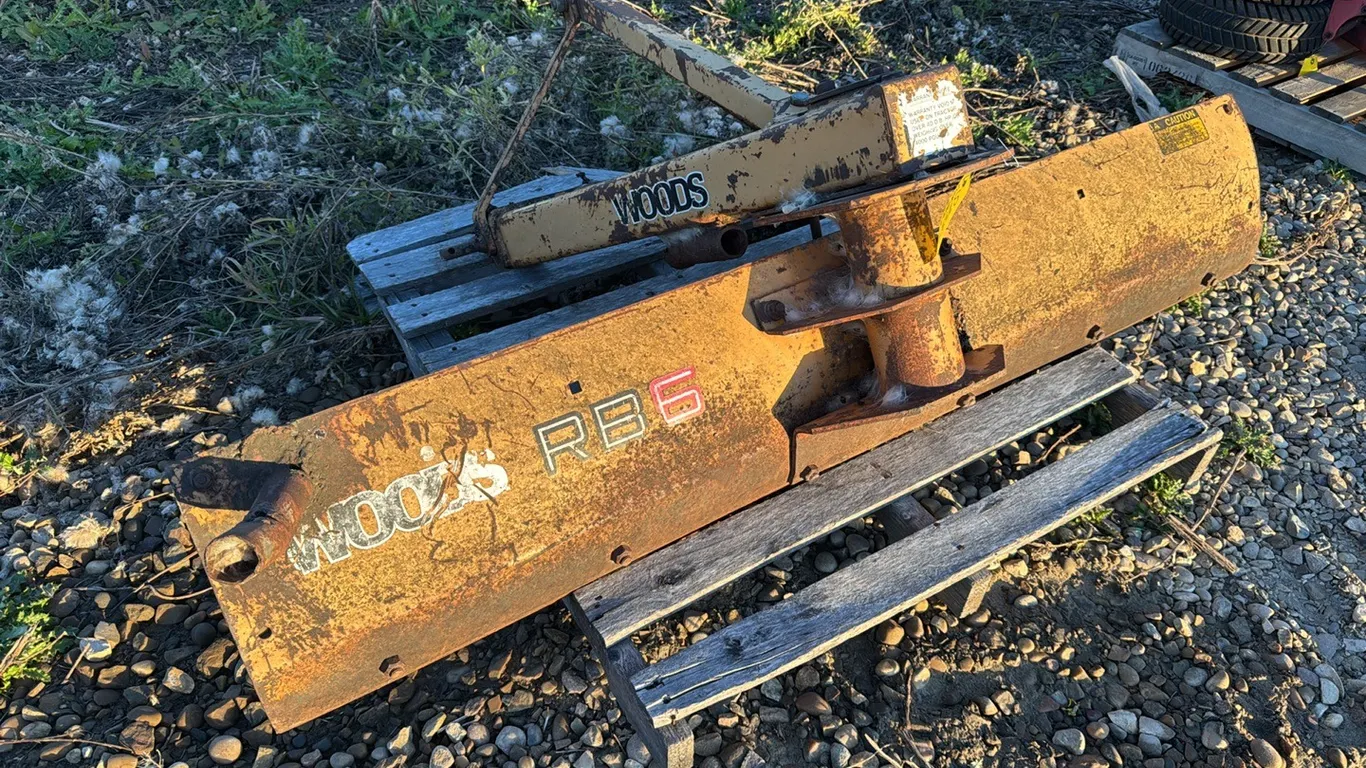 3pt Hitch Wood RB6 Blade, 6' (P10-R1-S2337)