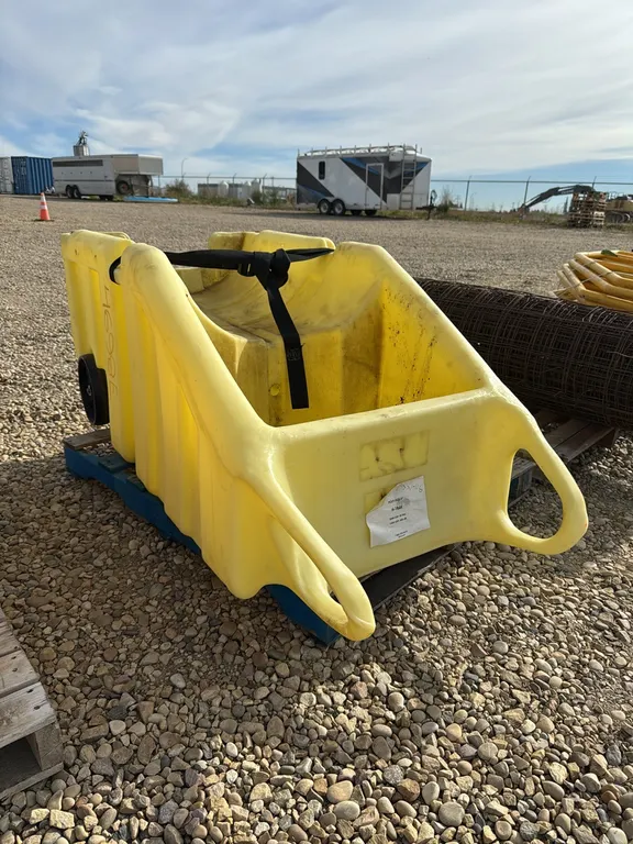 Poly Dolly H-1844 for Storing and Dispensing 55-Gallon Drums, Sump Capacity 80 Gallon, Load Capacity 600 Lbs, Marked 155 (P10-R5-E-S11)