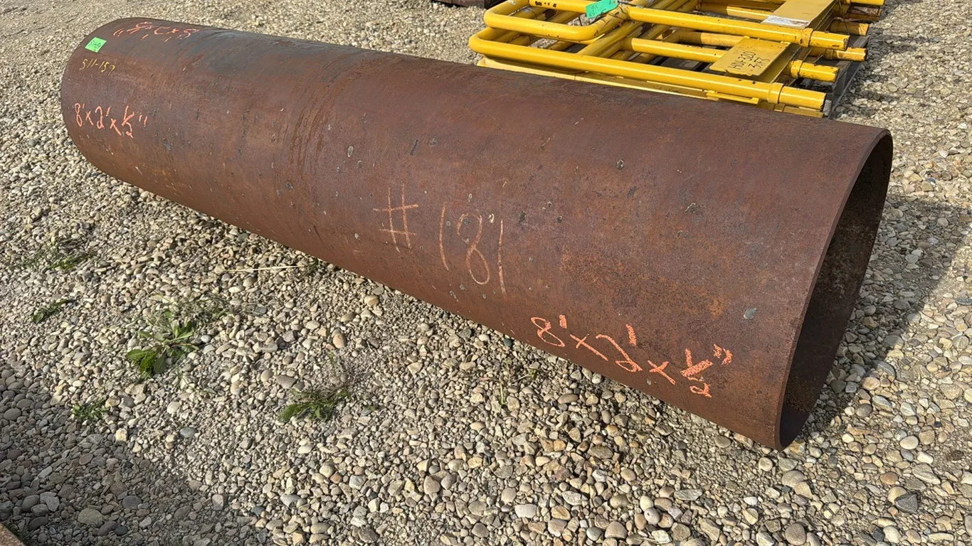 Steel Pipe 8' x 2' x ½", Marked 159 (P10-R5-E-S11)