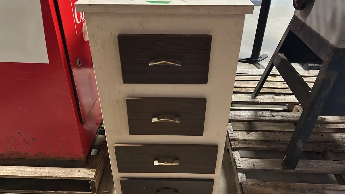 4-Drawer Storage Cabinet with Contents as Pictured (P9-FL-S315)