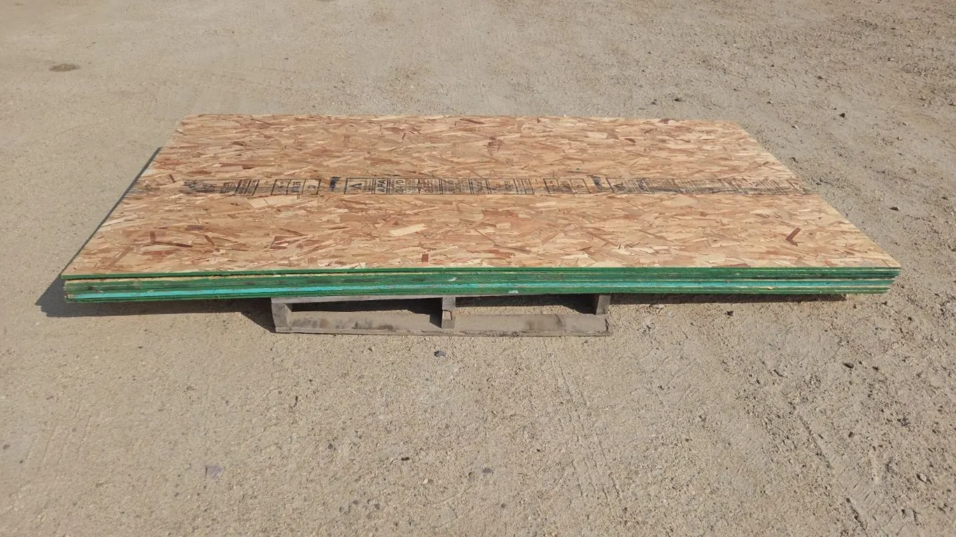 8 Sheets 3/8" OSB, Marked 32 (covered for outside) (P9-OUT-S2279)