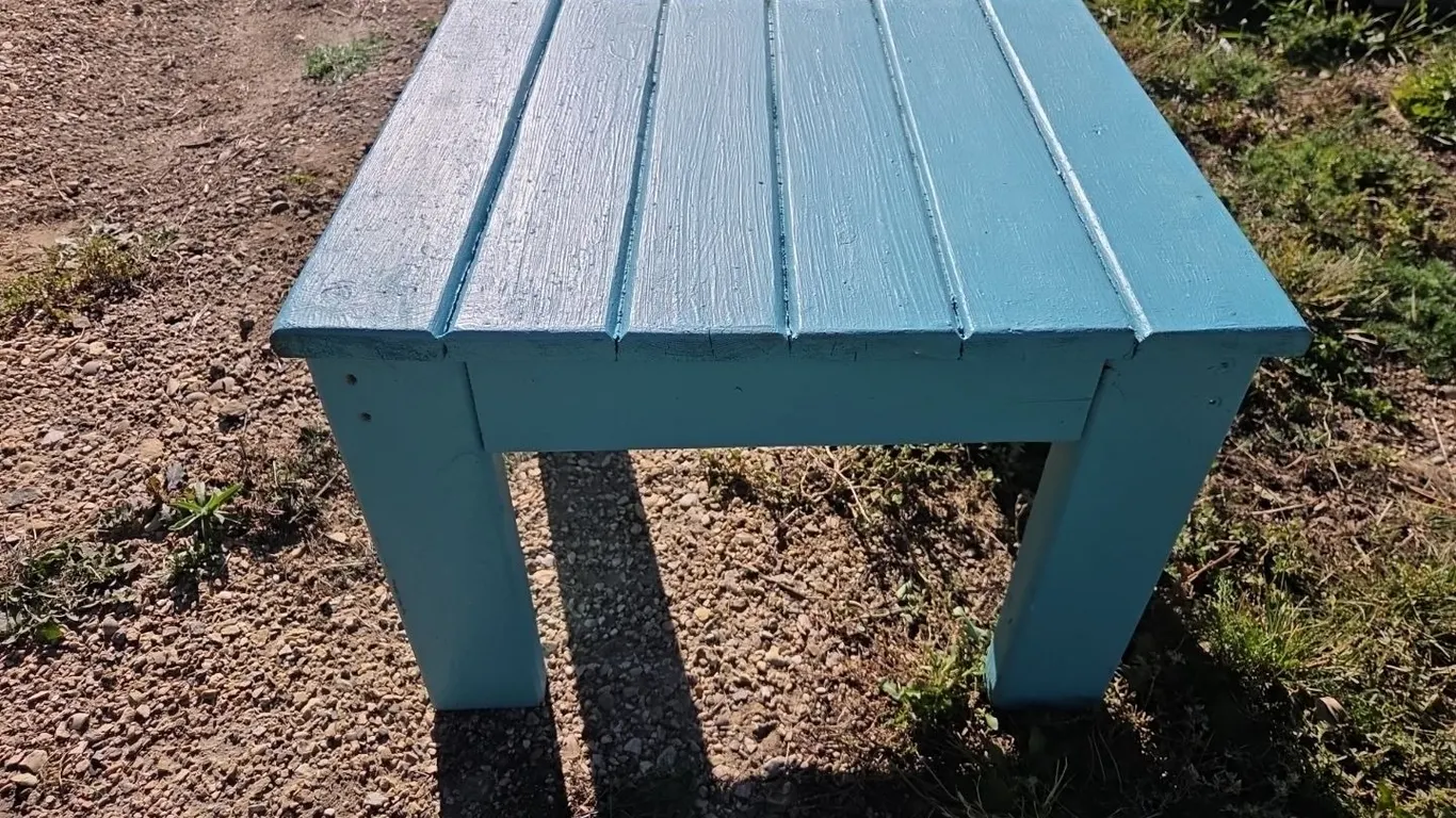 Blue Table, Marked P (P9-Out-S25)