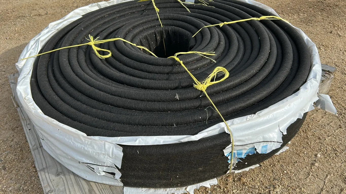 Multi Flow 6" Strip Drain, 125', Marked 4 (P9-Out-L-S2279)