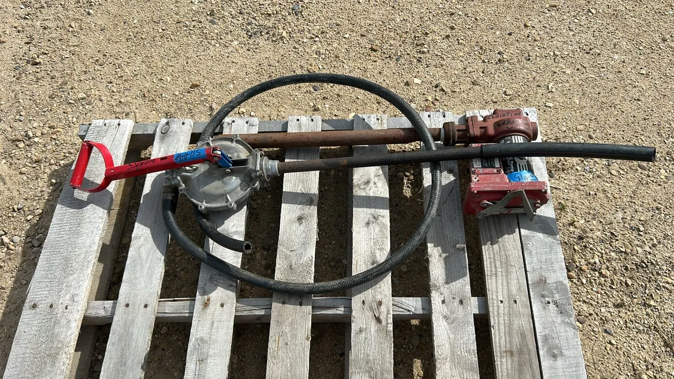 2 Fuel Pump, 1 Manual Works and 1 Electric Condition Unknown, Item 44 (P9-Out-M-S11)