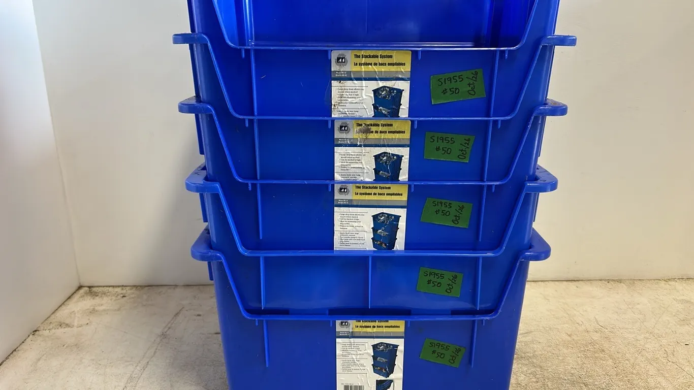 5 Qty Recycle Tubs, Item 50 (P9-G-S1955)