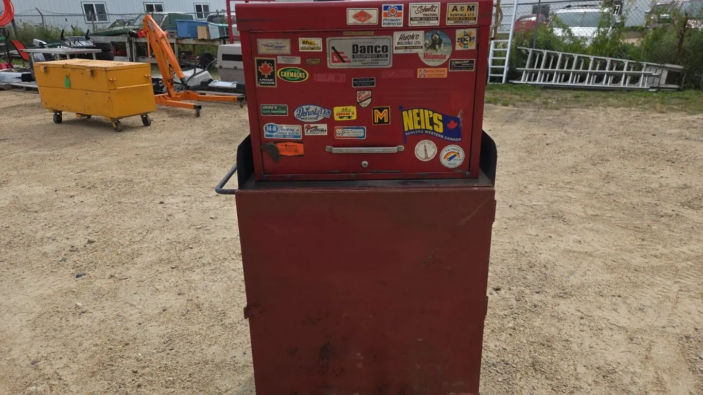 Tool Box Top & Bottom c/w Contents & Keys, Marked 86 (P9-FL-S1955)