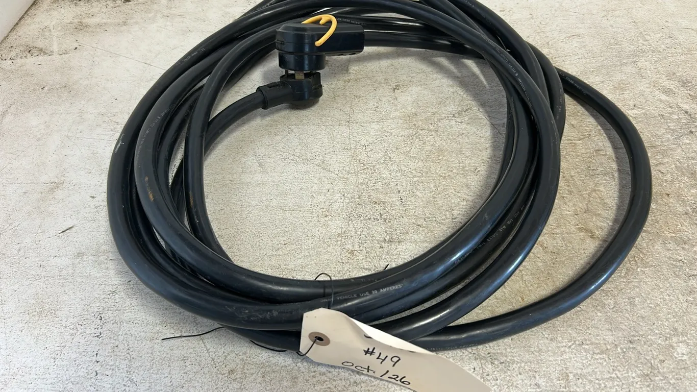 30amp RV Power Cord, Item 49 (P9-G-S1955)