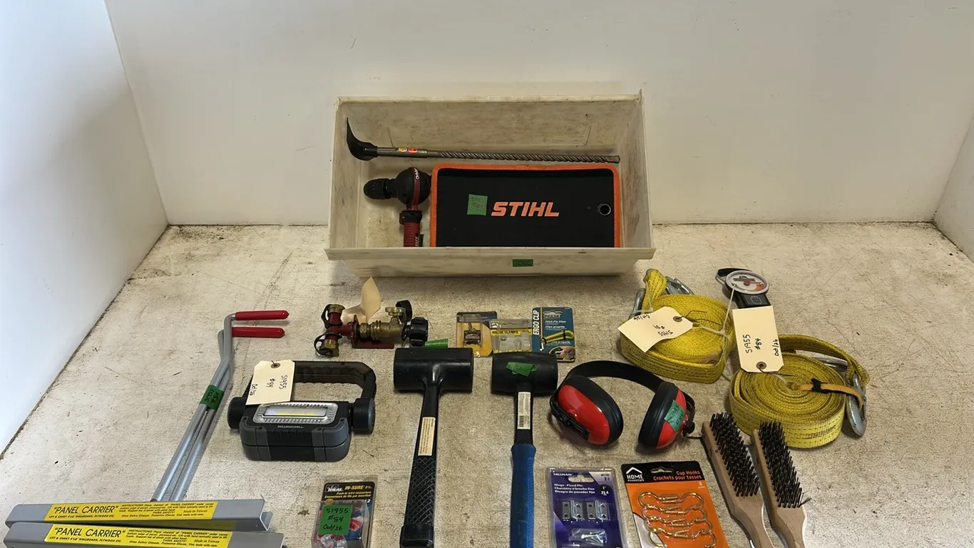 Box of Misc Tools, See Pictures, Item 84 (P9-A-S1955)