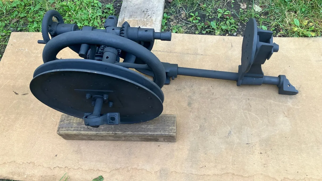 Antique #12 A.B. Jardine Post Drill (P9-Out-J-S285)