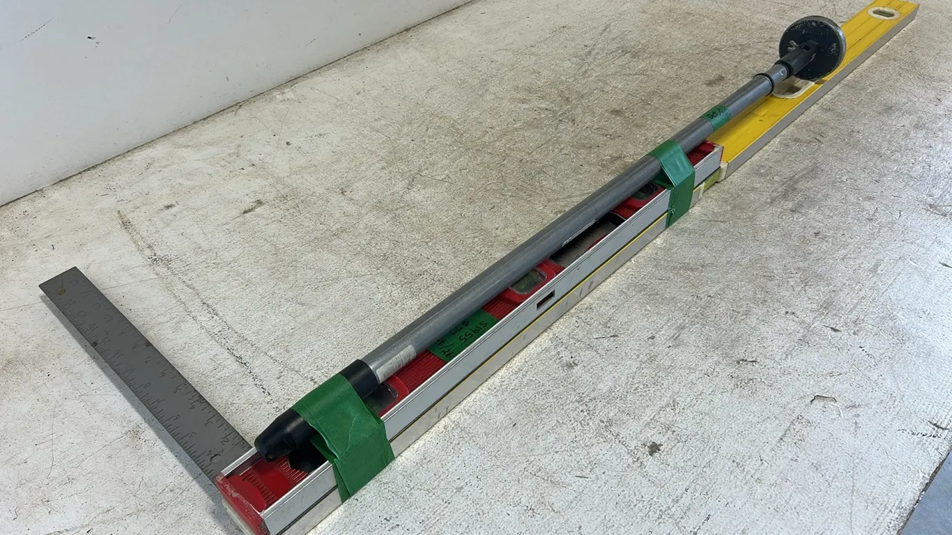 48"Level, 24" Level, Magnet w/Extendable Pole, Item 77 (P9-A-S1955)