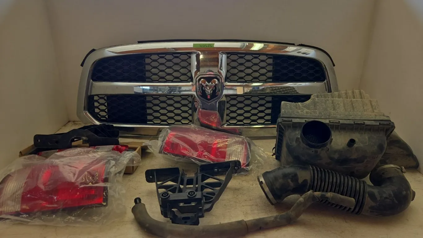 2009-2018 Dodge 1500 Taillights, Grill, Airbox, 3rd Brake Light, Marked 9 (P9-N-S2304)