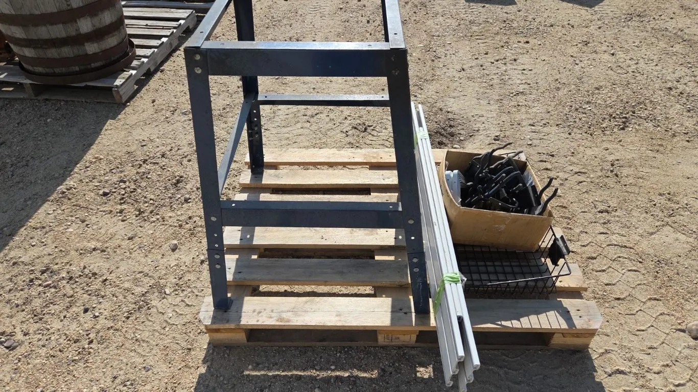Wall Hanging Brackets & Mastercraft Table Saw Stand, Marked 11 (P9-Out-H-S2304)