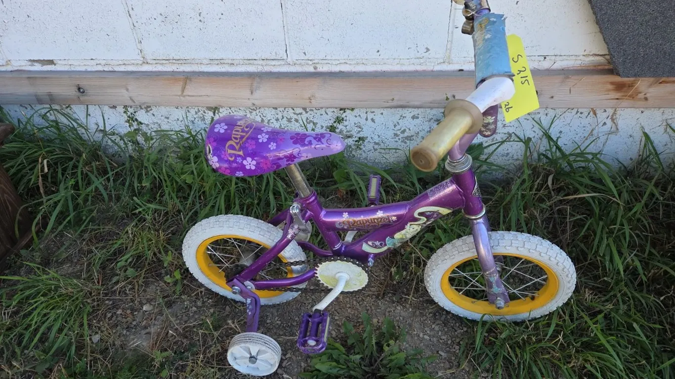 Girls Bike, Marked 34 (P9-Out-S215)