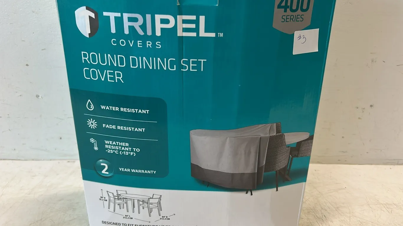 Outdoor Patio Table Cover, New As Per Seller, Marked #3 (P2-WWS1-S160)