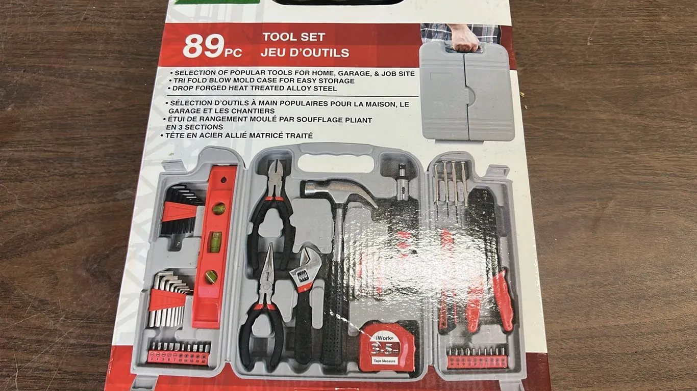 89Pc. Tool Set, New As Per Seller (P2-WWS2-S2116)