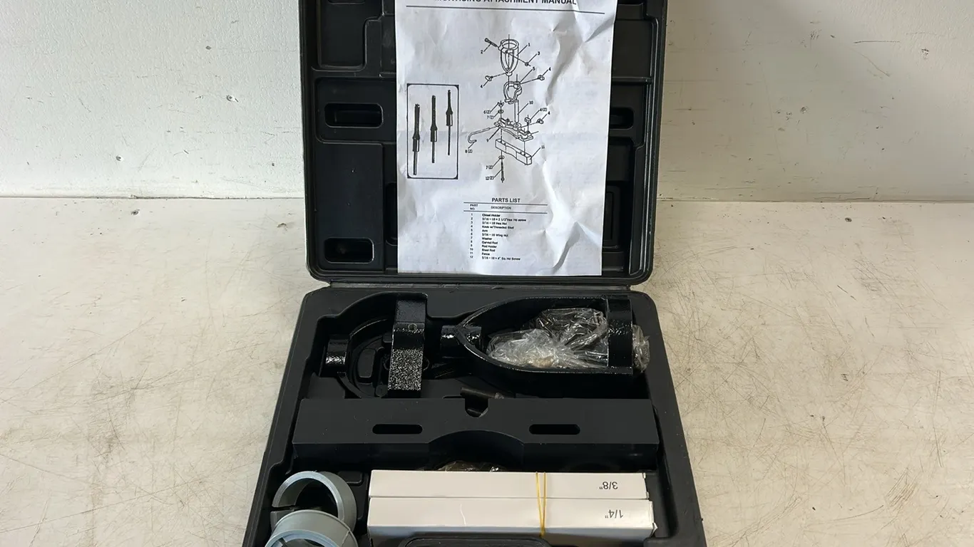 Drill Press Mortising Jig, New As Per Seller (P2-WWS4-S2130)