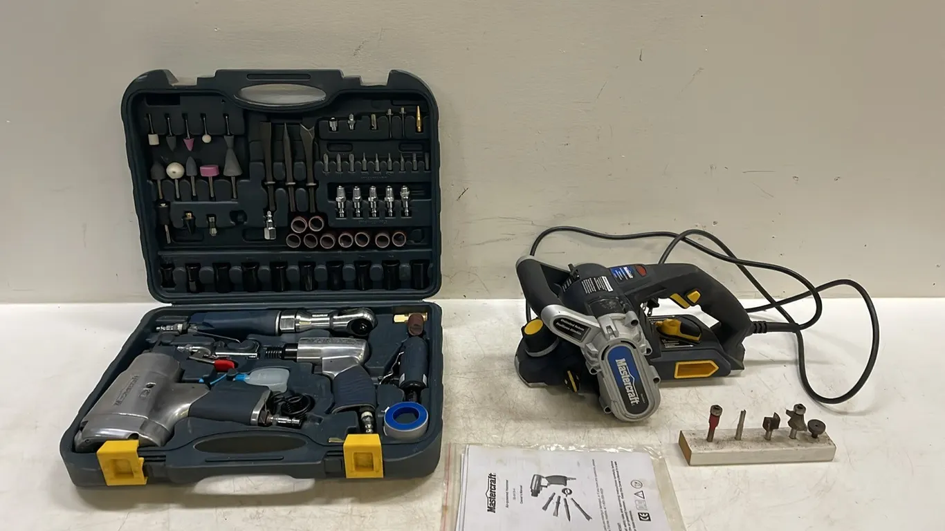 Mastercraft Power Planer and Mastercraft Air Powered Hammer (P2-NWT2-S1094)