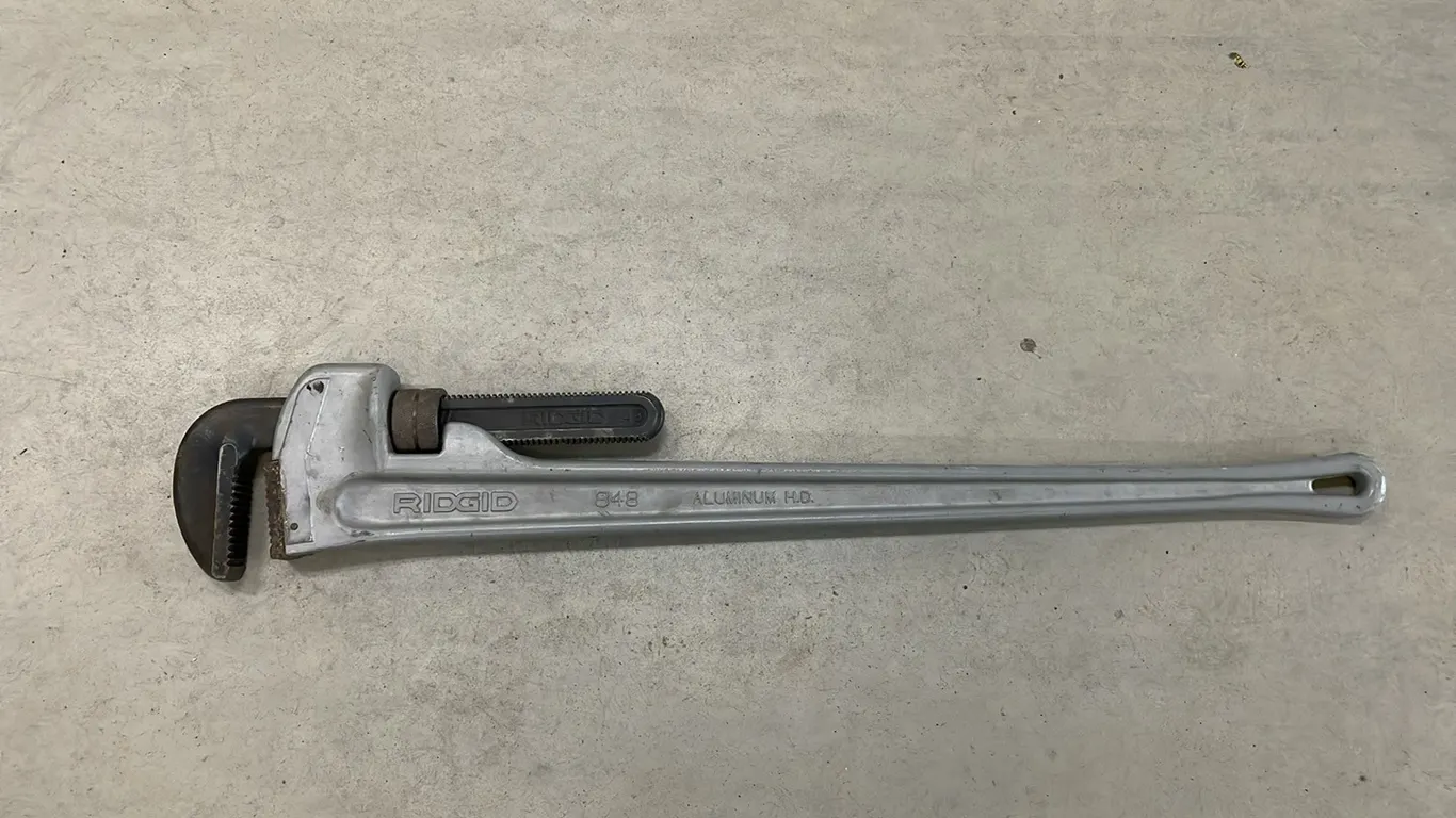 48" Ridgid Aluminum Pipe Wrench (P2-CRFL-S2356)