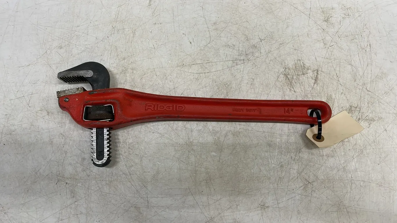 Ridgid 14' Offset Pipe Wrench, Marked #21 (P2-EWT1-S39)