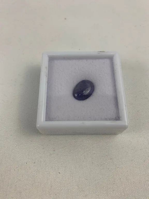 New 4.1ct Natural Tanzanite, Untreated, Oval Cabochon, 8.9*12.2mm, Marked 32 (P6-S1994)