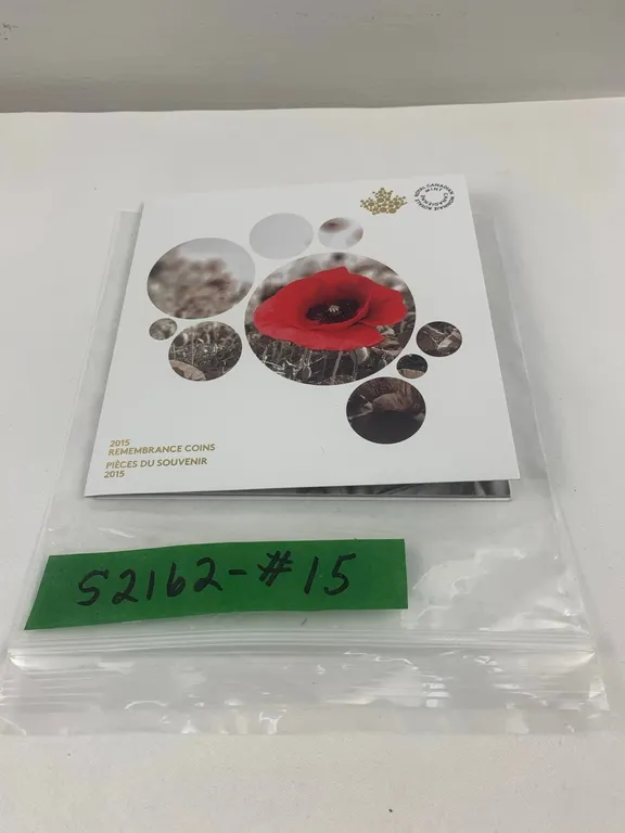 2015 Remembrance Coin Set, Item #15 (P6-S2162)