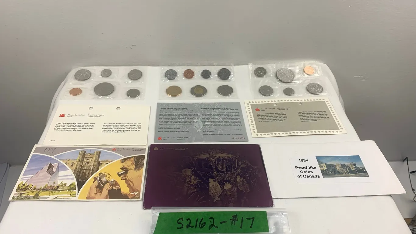 Coin Sets, 1983-1984, 1952 to 2002, Item #17 (P6-S2162)