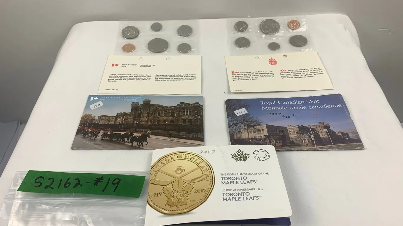 1977, 1978 and 2017 Coin Sets, Item #19 (P6-S2162)
